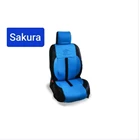 Sarung Jok Mobil MBetch Biru Sakura Latex 1