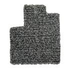 Gray Vermicelli Car Carpet Accessories 1