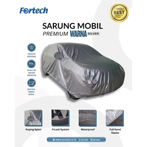 Premium Fortech Car Cover Grey