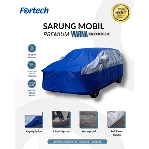 Premium Fortech Blue Car Cover