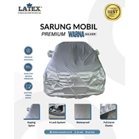 Sarung Mobil Premium Latex Silver (Cover Mobil)