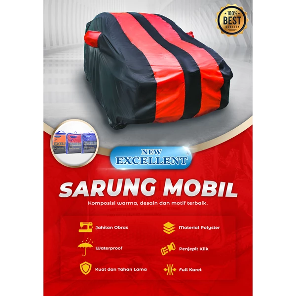 New Excellent Avanza Red Car Cover (Car Accessories Supplier)