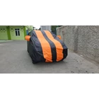 Sarung Mobil New Excellent Avanza Orange-Hitam 3